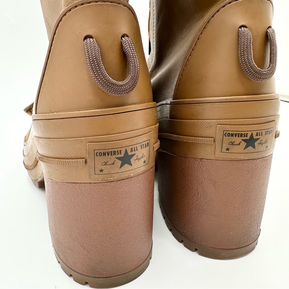 Converse GR82 Hi Top Glove Brown Mountain Club Leather Platform Combat Boots - Picture 8 of 11